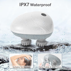 Smart Scalp Massager | 96 Silicon Kneading Points with Detachable Heads | Scalp, Body & Head Massager for Hair Growth